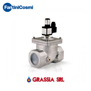 Elettrovalvola di sicurezza per gas normalmente aperta