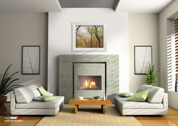 Italkero Inserto camino Firenze 70 Q Grill-less monofacciale - immagine 3