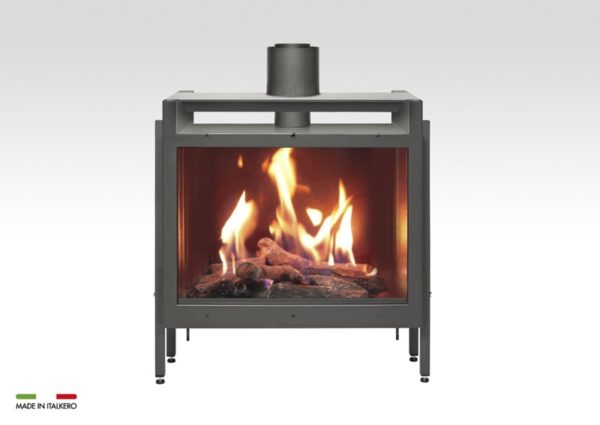 Italkero Inserto camino Firenze 70 Q Grill-less monofacciale - immagine 2
