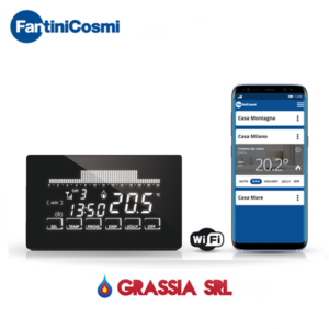 Cronotermostato CH193 – CH193B wi-fi Fantini Cosmi