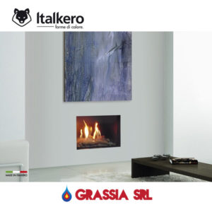 Italkero Inserto camino Firenze 70 Q Grill-less monofacciale