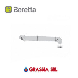 Kit terminale orizzontale Beretta ∅ 60/100