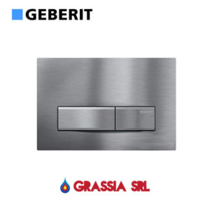 Placca di comando Sigma 50 Geberit cromospazzolata