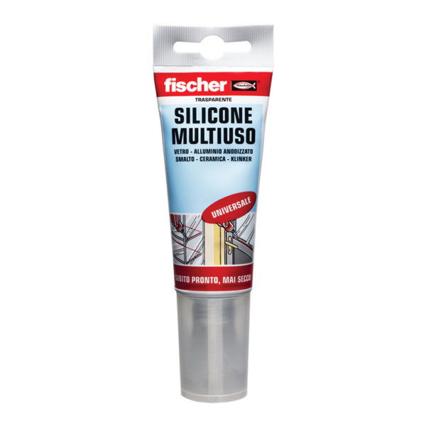 Silicone multiuso acetico 60 ml Fischer 71880