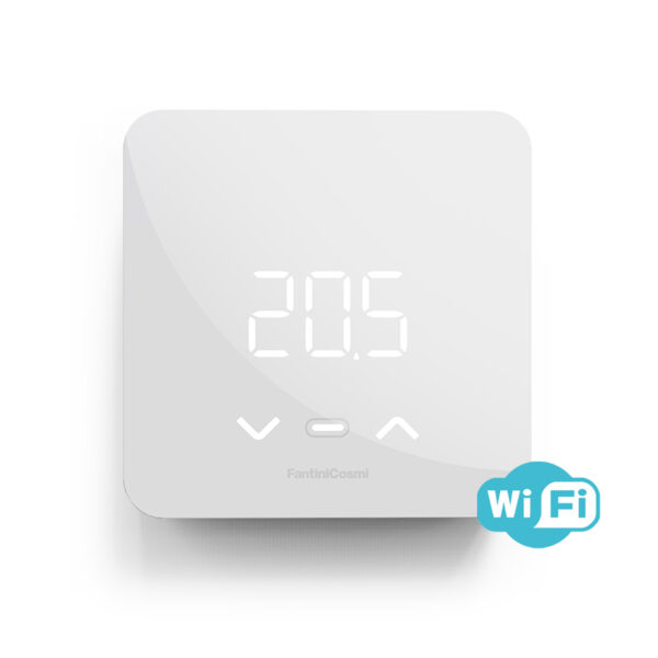 Cronotermostato Led + Power supply Wifi bianco Fantini Cosmi - immagine 2