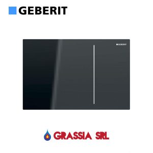 Placca di comando Sigma 70 vetro lava Geberit