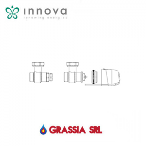 Gruppo valvola 2 vie con motore termoelettrico V20139II