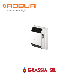 Stufa a gas Supercromo 3002 Robur – colore bianco