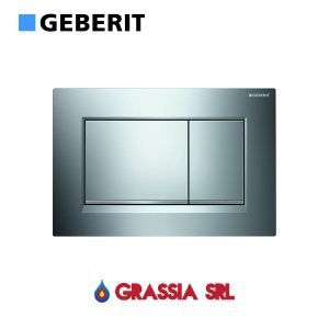Placca di comando Sigma 30 Geberit 115.883.JQ.1 Satinato/cromato/satinato