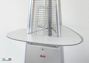 Tavolo laminato bianco per Falò Italkero