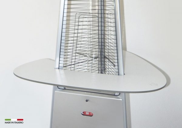 Tavolo laminato bianco per Falò Italkero