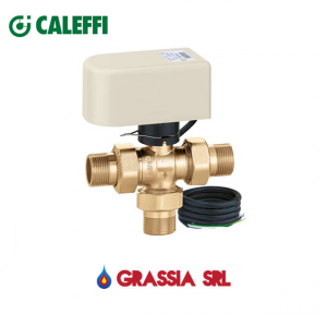 Valvola deviatrice motorizzata 230v Caleffi